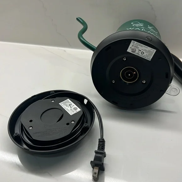 Rae Dunn green electric tea kettle